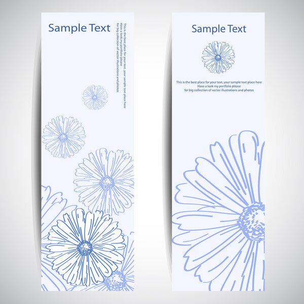 Знамя с цветами
