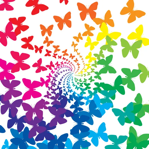 Mariposas arco iris —  Fotos de Stock