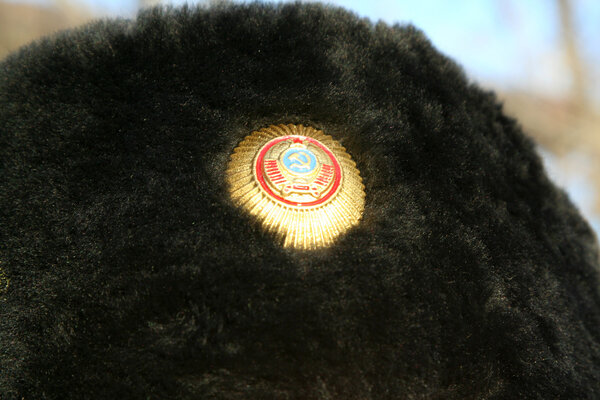 Soviet fur cap