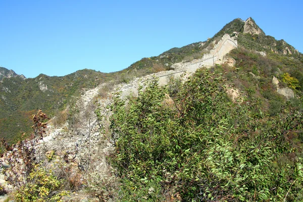 Grote muur van porselein — Stockfoto