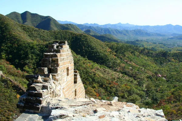 Grande muro di porcellana — Foto Stock