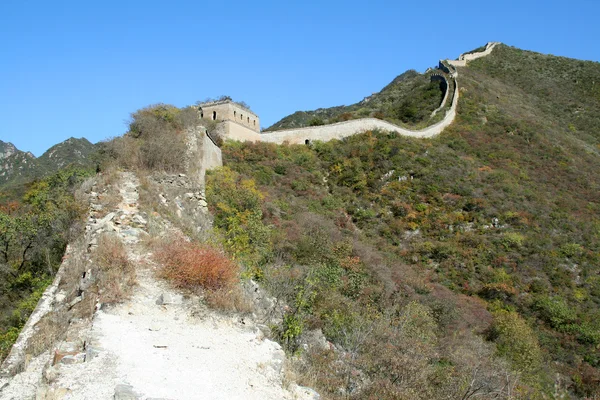 Große Mauer aus Porzellan — Stockfoto