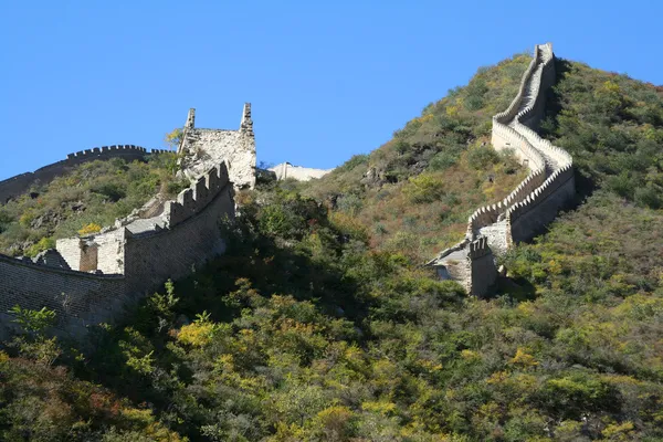 Grote muur van porselein — Stockfoto