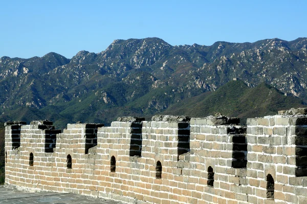 Große Mauer aus Porzellan — Stockfoto