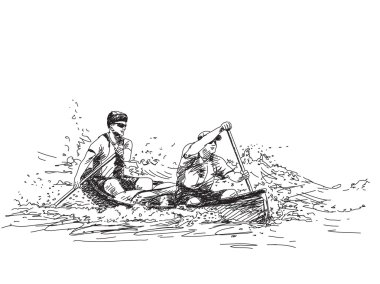 Yaz spor macera insanlar