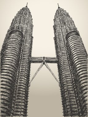 Kuala Lumpur 'daki Petronas Kuleleri