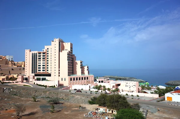 Dibba Fujairah Fujairah Uae April 2019 Hotel Fairmont Fujairah View — Stock Photo, Image