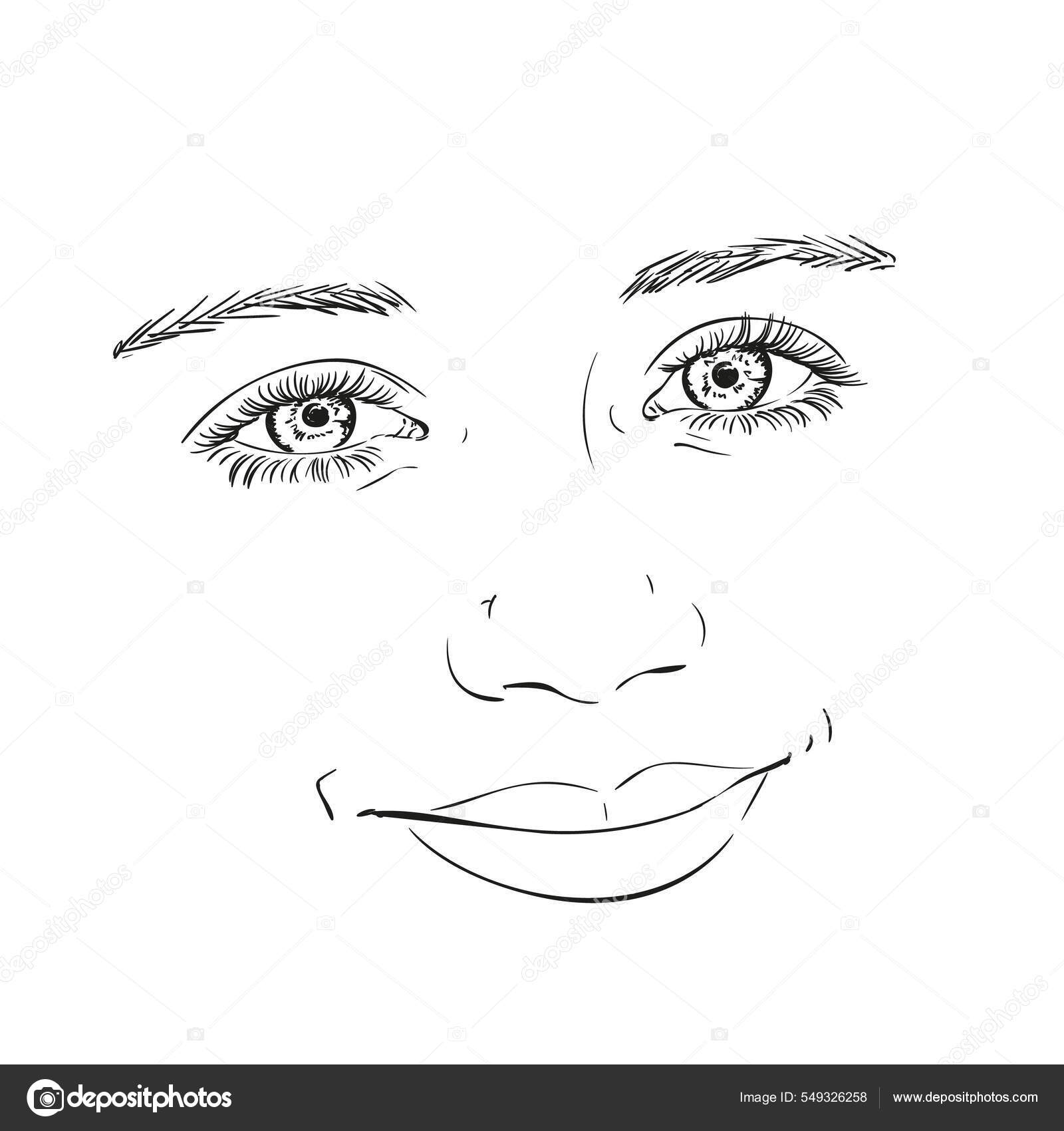 female-face-sketch-smile