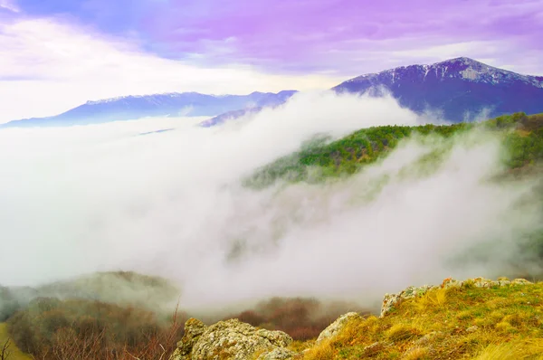 Beautiful Sunset in the Mountains — Stock Photo, Image