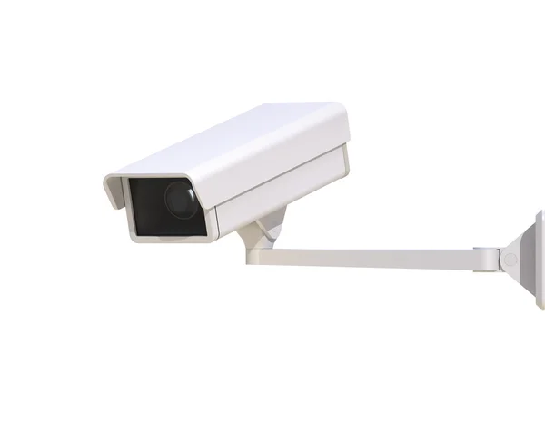 Security Camera Isolated on the White Background — Stock Photo, Image