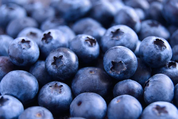 Nahaufnahme Bild von reifen süßen Blaubeeren — Stockfoto