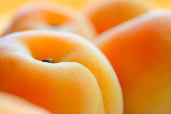 Closeup Image of Ripe Juicy Apricots — Stock Photo, Image