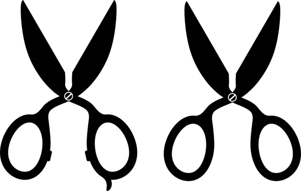 Scissors silhouette — Stock Vector