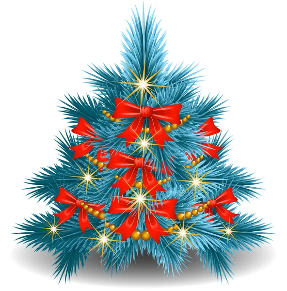 Arbre de Noël — Image vectorielle