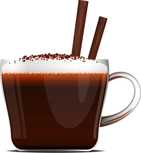 Чашка кофе — стоковый вектор