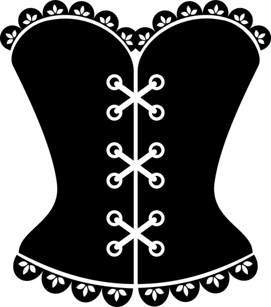 Corset — Image vectorielle