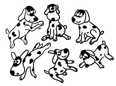 komik skeç köpekler topluluğu