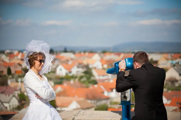 Casamento casal — Fotografia de Stock