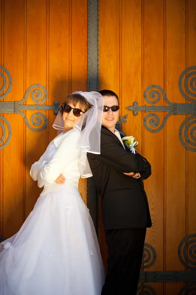 Wedding couple Stock Image