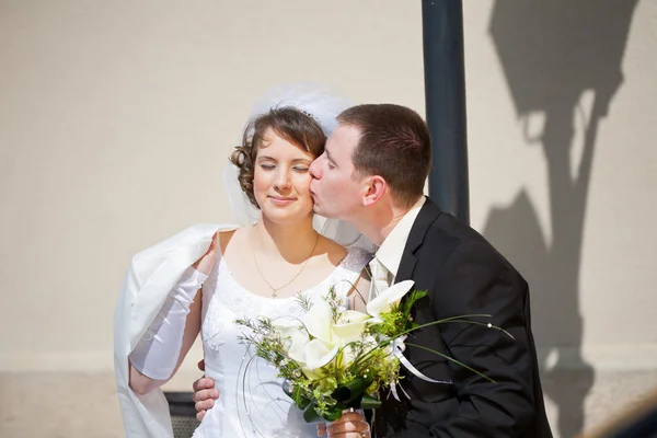 Matrimonio coppia — Foto Stock