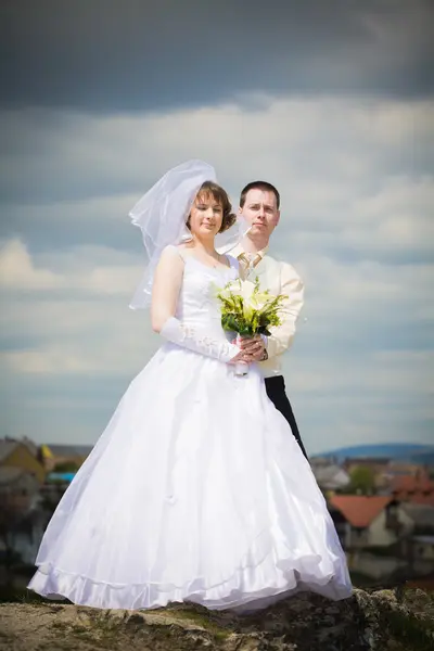 Matrimonio coppia — Foto Stock