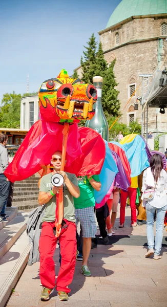 Pecs staden karneval — Stockfoto