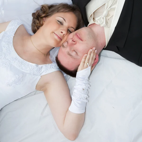 Pareja de boda — Foto de Stock