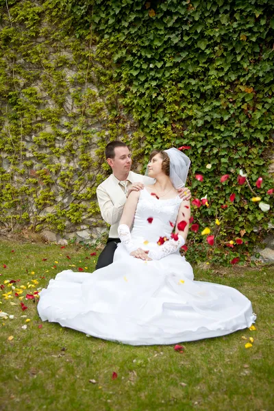 Matrimonio coppia — Foto Stock