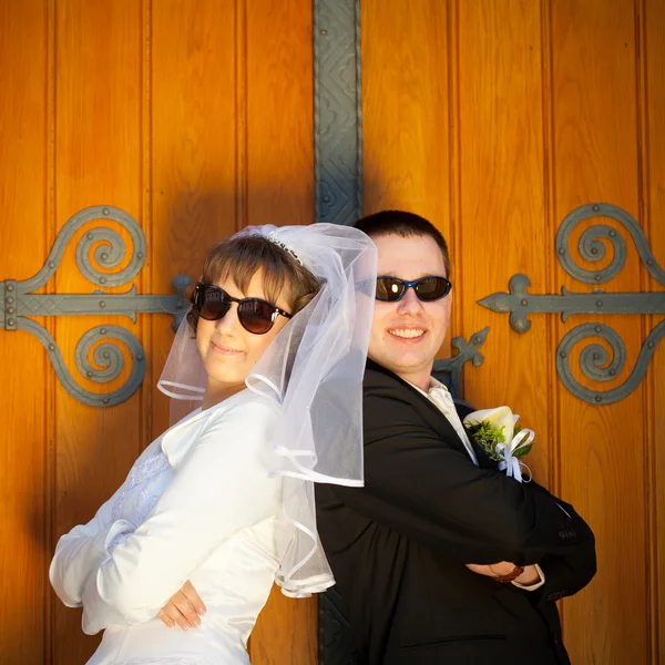 Casamento casal — Fotografia de Stock