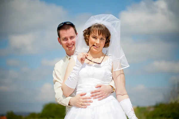 Casamento casal — Fotografia de Stock