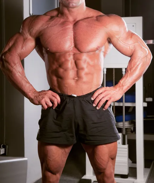 Bodybuilder — Stockfoto