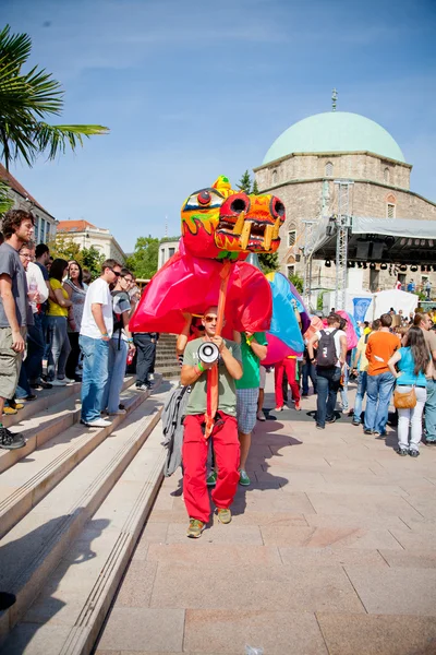 Carnevale della città di Pecs — Foto Stock