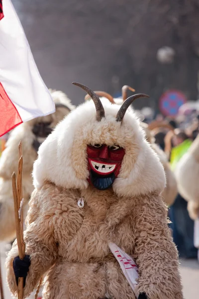 Mohacsi busojaras carnaval — Stockfoto