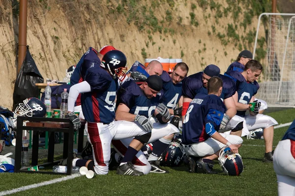 Amerikaans voetbal — Stockfoto