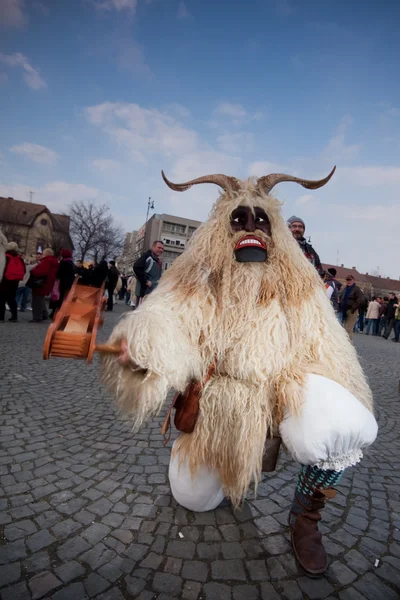 Mohacsi busojaras carnaval — Stockfoto