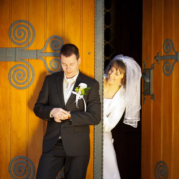 Casamento casal — Fotografia de Stock