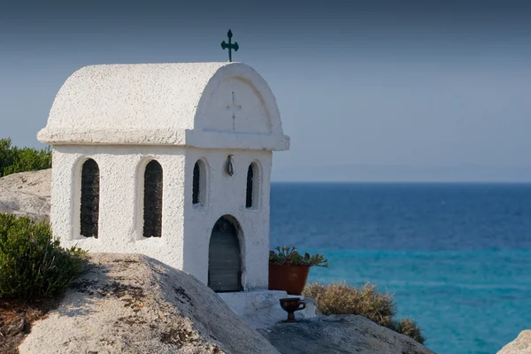 Capela grega — Fotografia de Stock