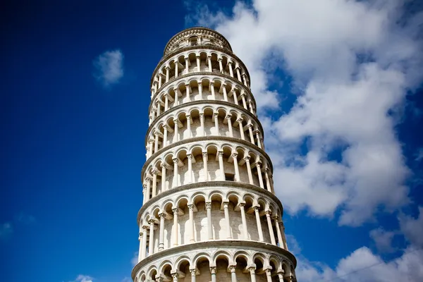 Eğik Kule, Pisa, İtalya — Stok fotoğraf