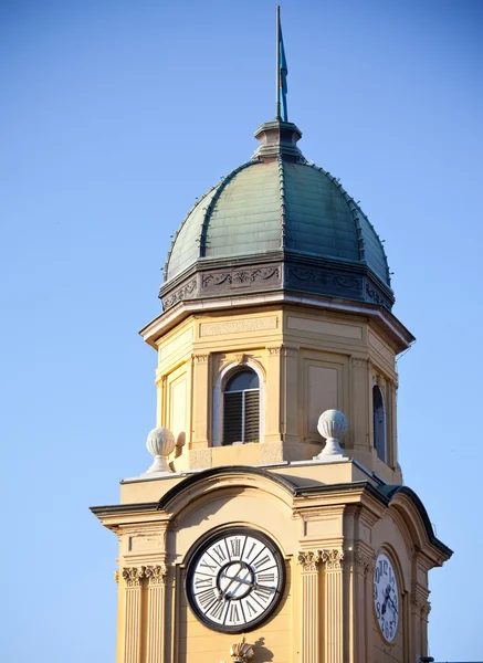 Wieża zegarowa w rijeka, Chorwacja — Zdjęcie stockowe
