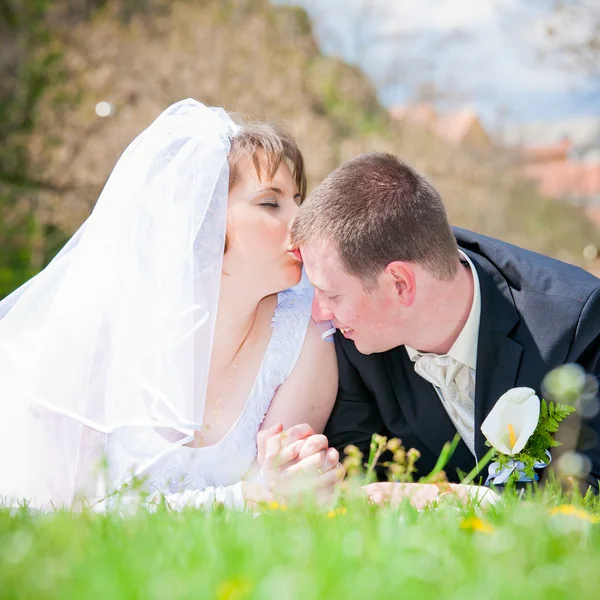 Casamento casal — Fotografia de Stock