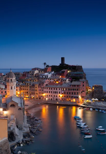 Фабьяцца, cinque terre, Фабрегас — стоковое фото