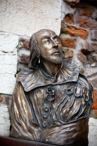 Statua di William Shakespeare — Foto Stock