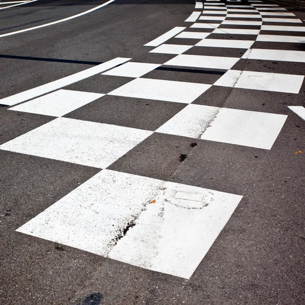 Carrera de coches asfalto —  Fotos de Stock