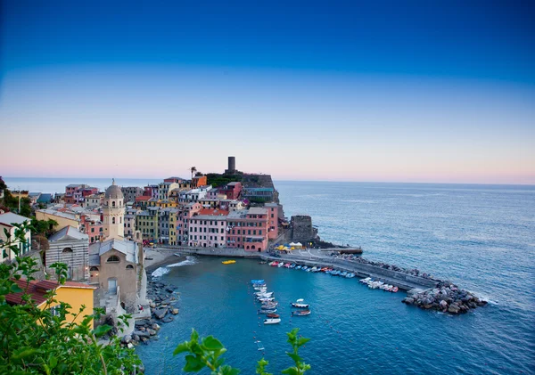 Фабьяцца, cinque terre, Фабрегас — стоковое фото