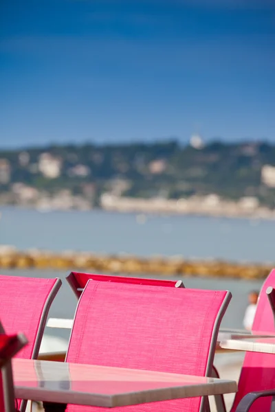 Caffè sulla spiaggia — Foto Stock