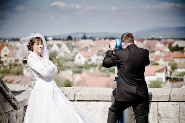 Casamento casal — Fotografia de Stock