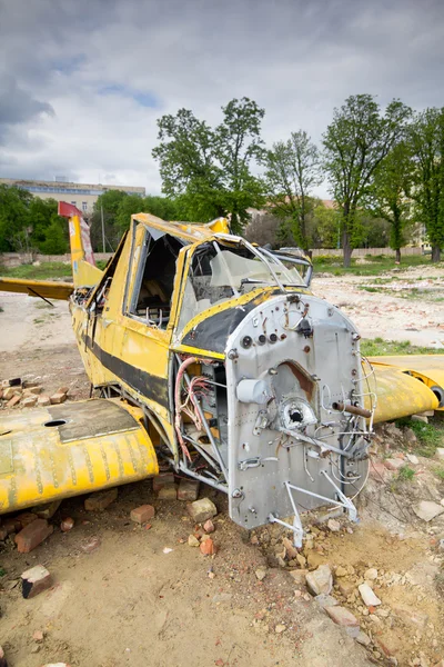 Crashed plane — Stock Photo, Image