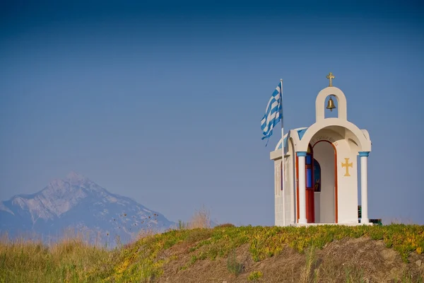 Greek chapel — Stock Photo, Image