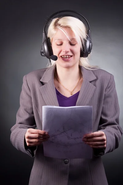 Helpdesk dienst — Stockfoto