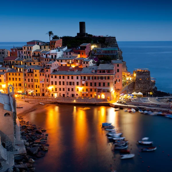 Фабьяцца, cinque terre, Фабрегас — стоковое фото